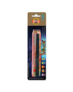 Koh-I-Noor Magic Artist's Multicoloured Pencils - Set of 5 Assorted Colours