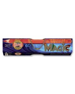 Koh-I-Noor Magic Artist's Multicoloured Pencils - Set of 6 Assorted Colours