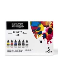 Liquitex Professional Acrylic Ink Essential Colours Set 6 x 30 ML