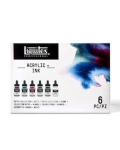 Liquitex Professional Acrylic Ink Muted Collection Set 6 x 30 ML