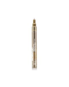 Montana Acrylic Water-Based Marker - 0.7 MM Extra-Fine Tip - Metallic Gold M.