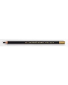 Koh-I-Noor Mondeluz Aquarell Artist's Water Soluble Coloured Pencil - Ivory Black (36)