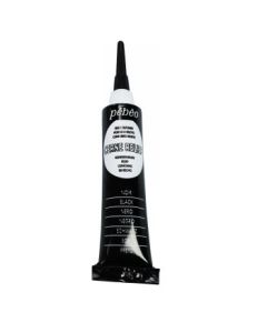 Pebeo Vitrail Cerne Relief Outliner - 20 ml Tube - Black