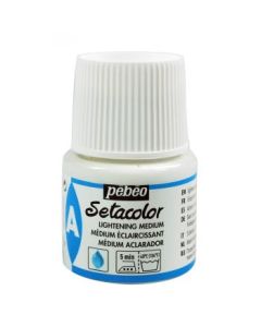 Pebeo Setacolor Lightening Medium - 45 ml bottle