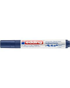 Edding 1455 Calligraphy Markers - Steel Blue (017)