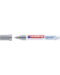 Edding Deco Matt Paint Marker 4040 - Silver (054) - Medium - Round Nib (1 - 2 MM)