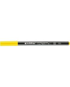 Edding Porcelain 4200 Brush Pen (1 - 4 MM) - Yellow (005)