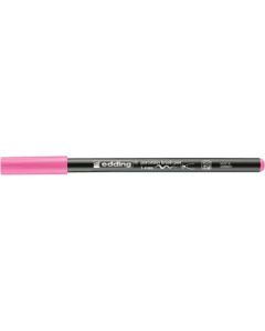 Edding Porcelain 4200 Brush Pen (1 - 4 MM) - Pink (009)