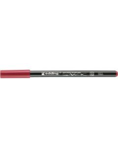 Edding Porcelain 4200 Brush Pen (1 - 4 MM) - Carmine Red (019)