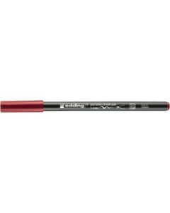 Edding Porcelain 4200 Brush Pen (1 - 4 MM) - Crimson Lake (046)