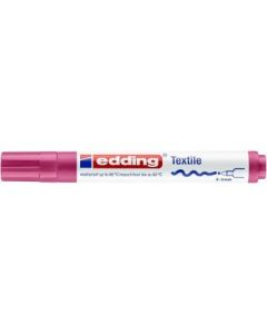 Edding 4500 Textile Marker (2 - 3 MM) - Carmine Red (019)