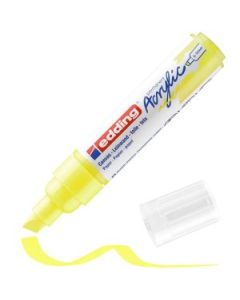 Edding 5000 Acrylic Paint Marker - Neon Yellow (065) Broad - Chisel Nib (5 - 10 MM)