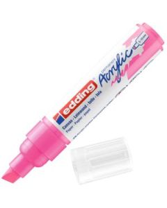 Edding 5000 Acrylic Paint Marker - Neon Pink (069) Broad - Chisel Nib (5 - 10 MM)