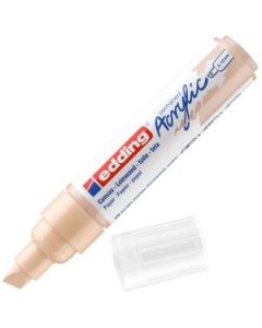 Edding 5000 Acrylic Paint Marker - Warm Beige (255) Broad - Chisel Nib (5 - 10 MM)