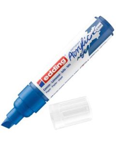 Edding 5000 Acrylic Paint Marker - Gentian Blue (903) Broad - Chisel Nib (5 - 10 MM)