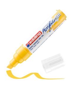 Edding 5000 Acrylic Paint Marker - Traffic Yellow (905) Broad - Chisel Nib (5 - 10 MM)