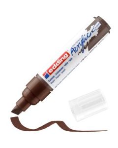 Edding 5000 Acrylic Paint Marker - Chocolate Brown (907) Broad - Chisel Nib (5 - 10 MM)