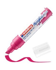 Edding 5000 Acrylic Paint Marker - Telemagenta (909) Broad - Chisel Nib (5 - 10 MM)