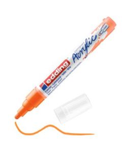 Edding 5100 Acrylic Paint Marker - Neon Orange (066) Medium Round Tip (2 - 3 MM)