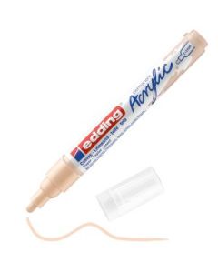 Edding 5100 Acrylic Paint Marker - Warm Beige (255) Medium Round Tip (2 - 3 MM)