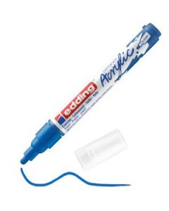 Edding 5100 Acrylic Paint Marker - Gentian Blue (903) Medium Round Tip (2 - 3 MM)