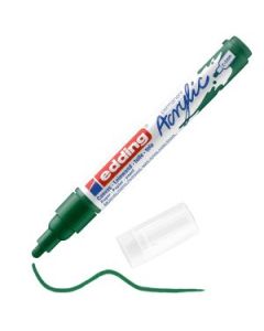 Edding 5100 Acrylic Paint Marker - Moss Green (904) Medium Round Tip (2 - 3 MM)