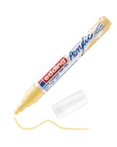 Edding 5100 Acrylic Paint Marker - Pastel Yellow (915) Medium Round Tip (2 - 3 MM)