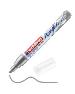 Edding 5100 Acrylic Paint Marker - Silver (923) Medium Round Tip (2 - 3 MM)