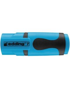 Edding 7 Mini Highlighter Pen - Chisel Tip ( 1 - 3 MM ) - Neon Blue (063)