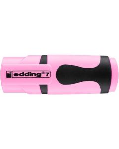 Edding 7 Mini Highlighter Pen - Chisel Tip ( 1 - 3 MM ) - Pastel Rose (138)