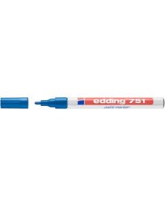 Edding 751 Gloss Paint Marker - Blue (003) Medium - Round Nib (1 - 2 MM)