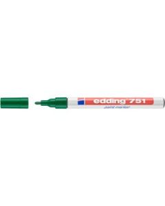 Edding 751 Gloss Paint Marker - Green (004) Medium - Round Nib (1 - 2 MM)