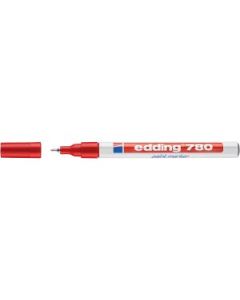 Edding 780 Gloss Paint Marker - Red (002) Fine - Round Nib (0.8 MM)