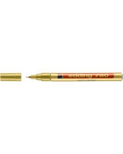 Edding 780 Gloss Paint Marker - Gold (053) Fine - Round Nib (0.8 MM)