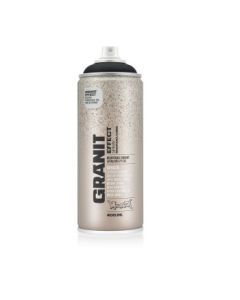 Montana Cans Granit Effect Spray Paint - 400 ML Can - Black (EG 9000)