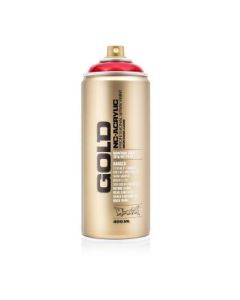 Montana Gold Acrylic Professional Spray Paint - 400 ML Can - Transparent Ketchup (T 3040)