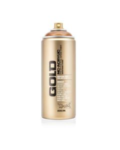 Montana Gold Acrylic Professional Spray Paint - 400 ML Can - Transparent Hazelnut (T 8310)