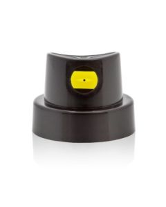 Montana Spray Caps / Nozzles - Flat Jet Cap Medium Black / Yellow