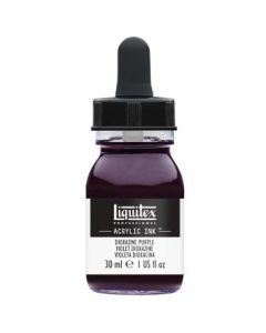 Liquitex Professional Acrylic Ink - Dioxazine Purple (186) - Bottle of 30 ML