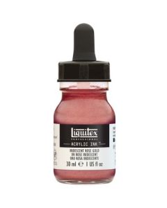 Liquitex Professional Acrylic Ink - Iridescent Rose Gold (227) - Bottle of 30 ML