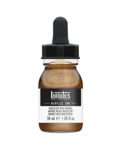 Liquitex Professional Acrylic Ink - Iridescent Bronze (229) - Bottle of 30 ML