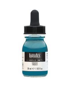 Liquitex Professional Acrylic Ink - Turquoise (287) - Bottle of 30 ML