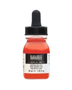 Liquitex Professional Acrylic Ink - Naphthol Red Light (294) - Bottle of 30 ML