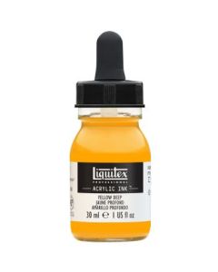 Liquitex Professional Acrylic Ink - Yellow Deep (295) - Bottle of 30 ML