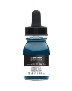 Liquitex Professional Acrylic Ink - Turquoise Deep (561) - Bottle of 30 ML