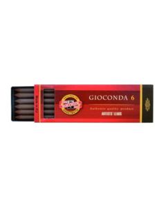 Koh-I-Noor Gioconda Artists' Drawing Chalks - Sepia Light Brown - Pack of 6