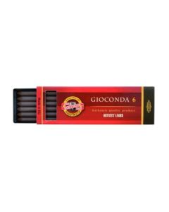 Koh-I-Noor Gioconda Artists' Drawing Chalks - Sepia Dark Brown - Pack of 6