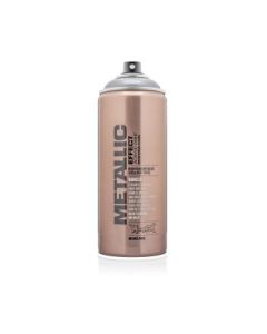 Montana Cans Metallic Effect Spray Paint - 400 ML Can - Silver (EMC 7010)