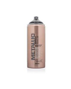 Montana Cans Metallic Effect Spray Paint - 400 ML Can - Black (EMC 9000)