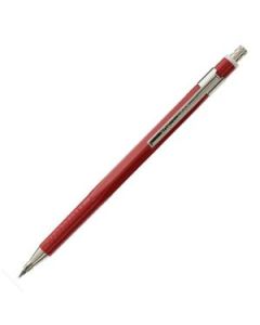 Koh-i-noor 5218 Mechanical Clutch Pencil / Leadholder - 2 MM - Red Plastic Body